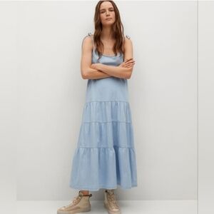 MANGO 100% COTTON DRESS